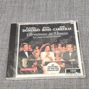 Christmas In Vienna Diana Ross, Jose Carreras and Placido Domingo. Sealed.